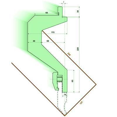 Intermediarios para plegadora