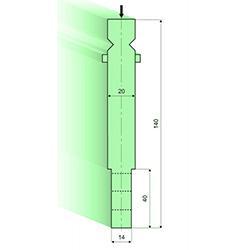 Punzones de radio con soporte R 7-50