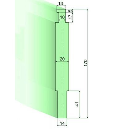 Punzones de radio con soporte R 7-50